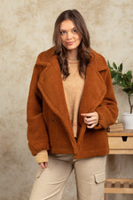 Teddy Coat Fur Sherpa Fleece Oversized Jacket