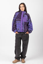 Bandana Paisley Pattern Full-zip Jacket
