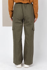 Soft Cotton Twill Straight Y2K Cargo Pants